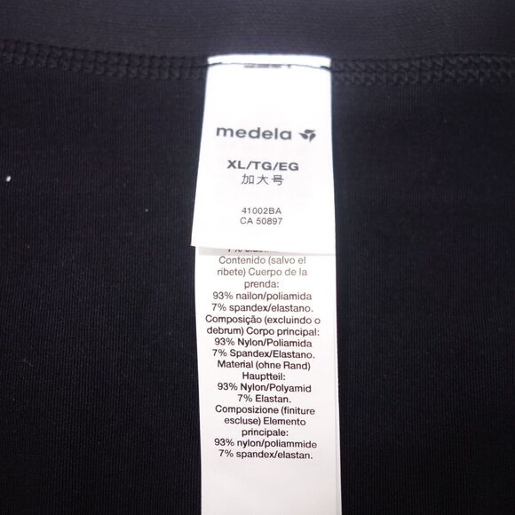 NEW Medela 3 in 1 Pumping  Nursing Bra Hands Free Pumping Bustier Black Size M - Picture 6 of 11